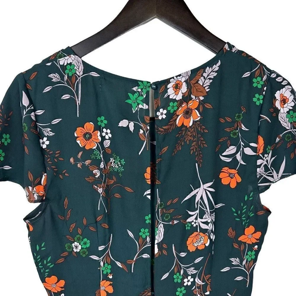 Urban Outfitters Women's Green Playsuit-romper size M